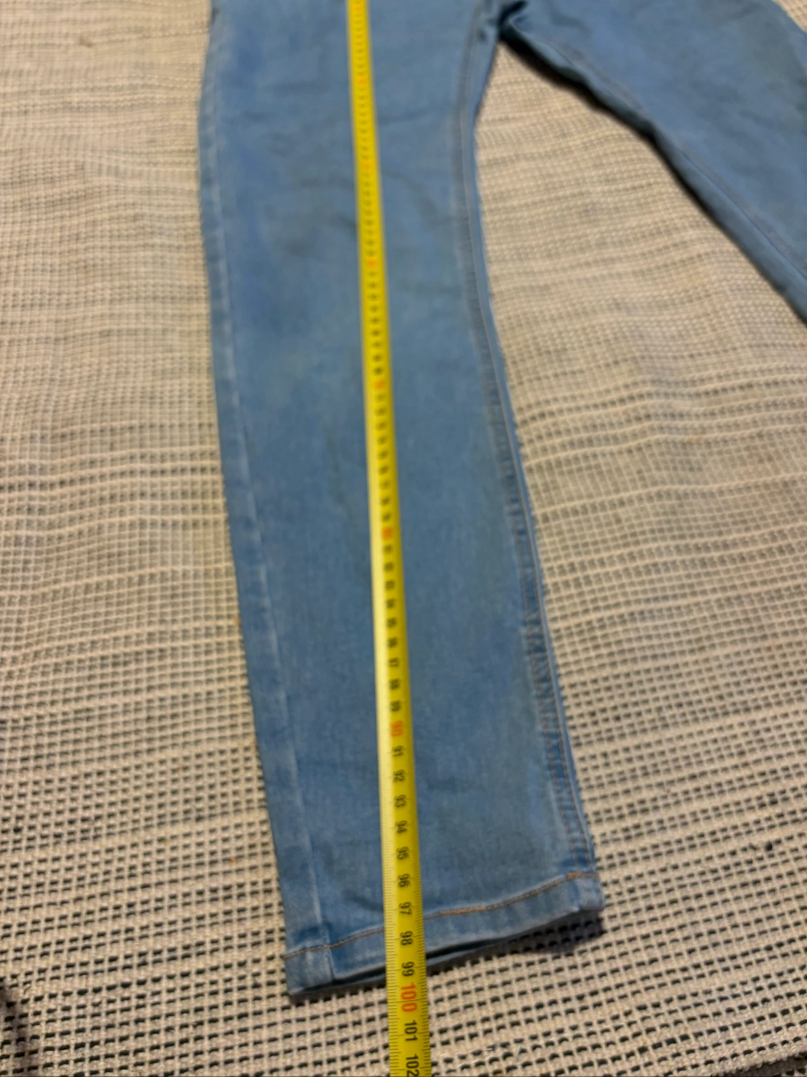 Jeans Pull&Bear skinny taille haute bleu taille 42 / Jean slim bleu L – photo 10